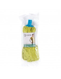 FREGONA MICROFIBRA TIRAS CISNE VERDE