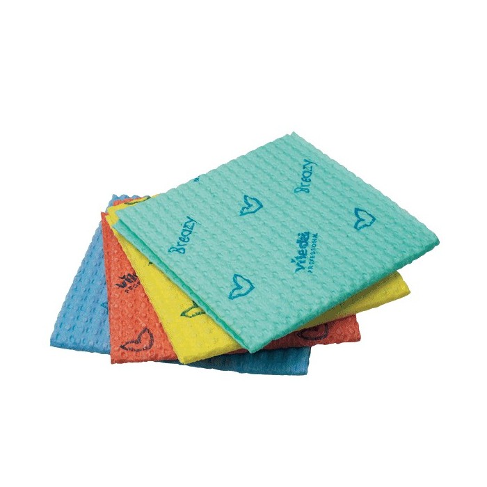 BAYETA MICROFIBRA BREAZY ROJA VILEDA 161611
