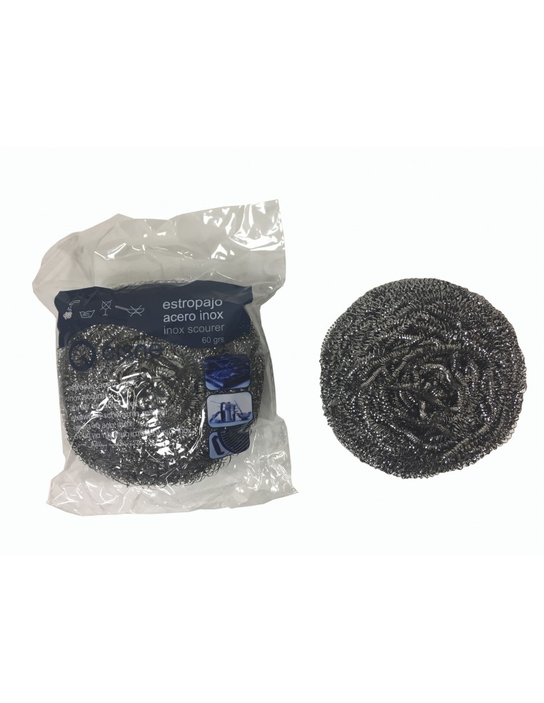 ESTROPAJO ACERO INOXIDABLE - MOÑA ACERO 40GR (10 unidades)