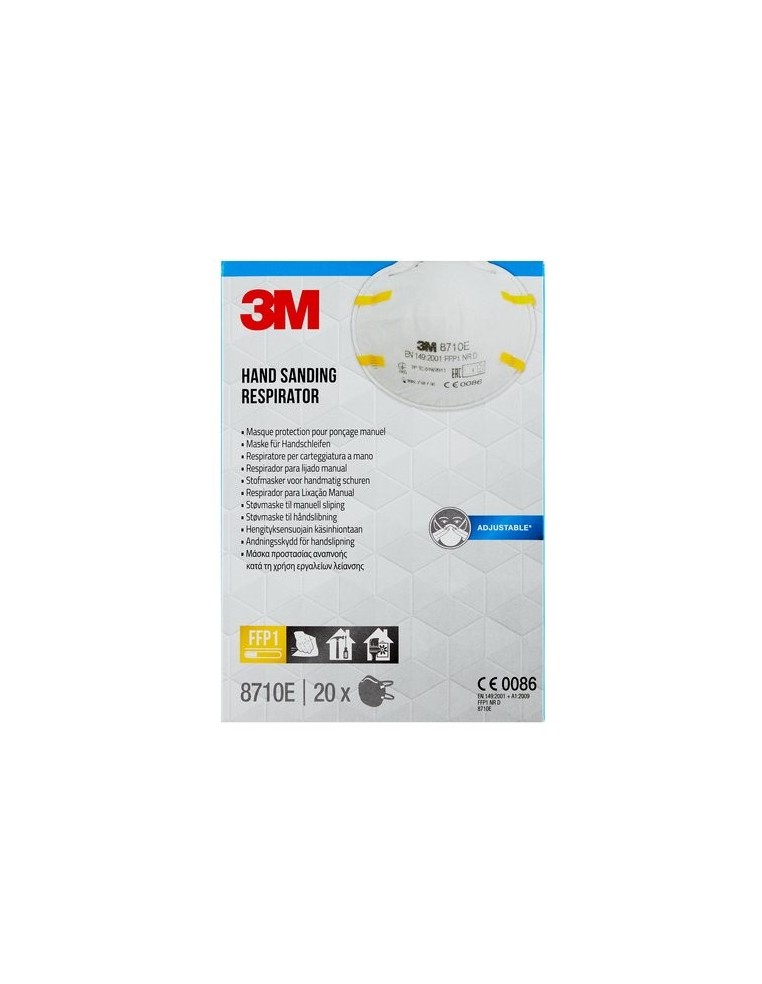 MASCARILLA 3M 8710 CAJA 20 UNIDADES
