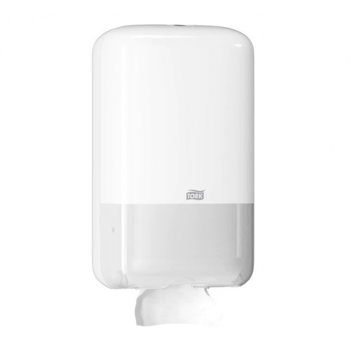 DISPENSADOR HIGIENICO T3 BLANCO papel plegado