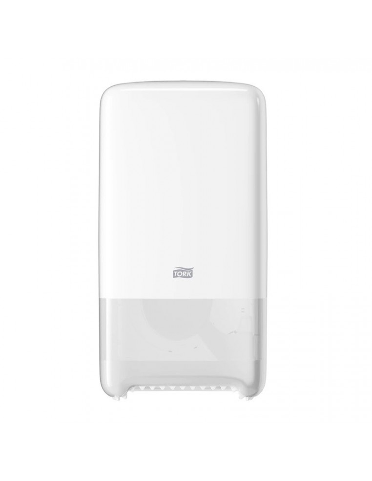 DISPENSADOR HIGIÉNICO T6 TORK BLANCO para 2 rollos