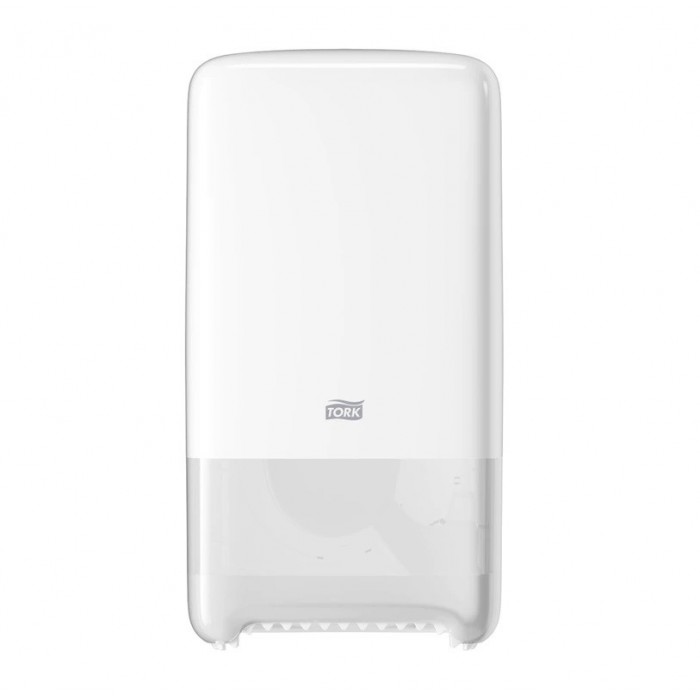 DISPENSADOR HIGIÉNICO T6 TORK BLANCO para 2 rollos