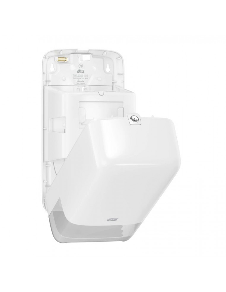 DISPENSADOR HIGIÉNICO T6 TORK BLANCO para 2 rollos