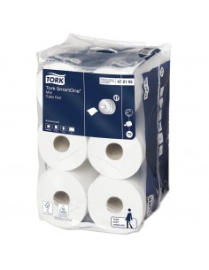 HIGIÉNICO INDUSTRIAL T9 SMARTONE mini TORK 12 rollos EXTRACCIÓN CENTRAL