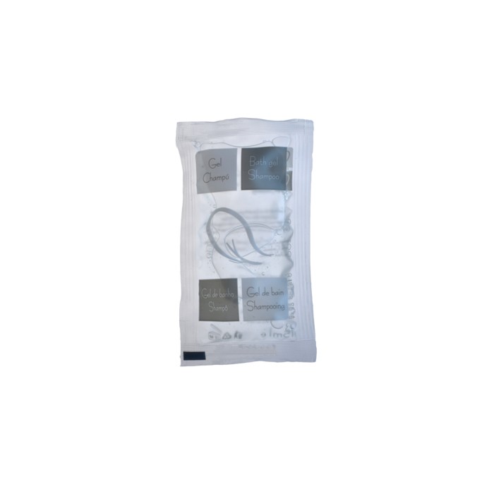 GEL CHAMPÚ SOBRES 15 ML CAJA 1000 UNIDADES