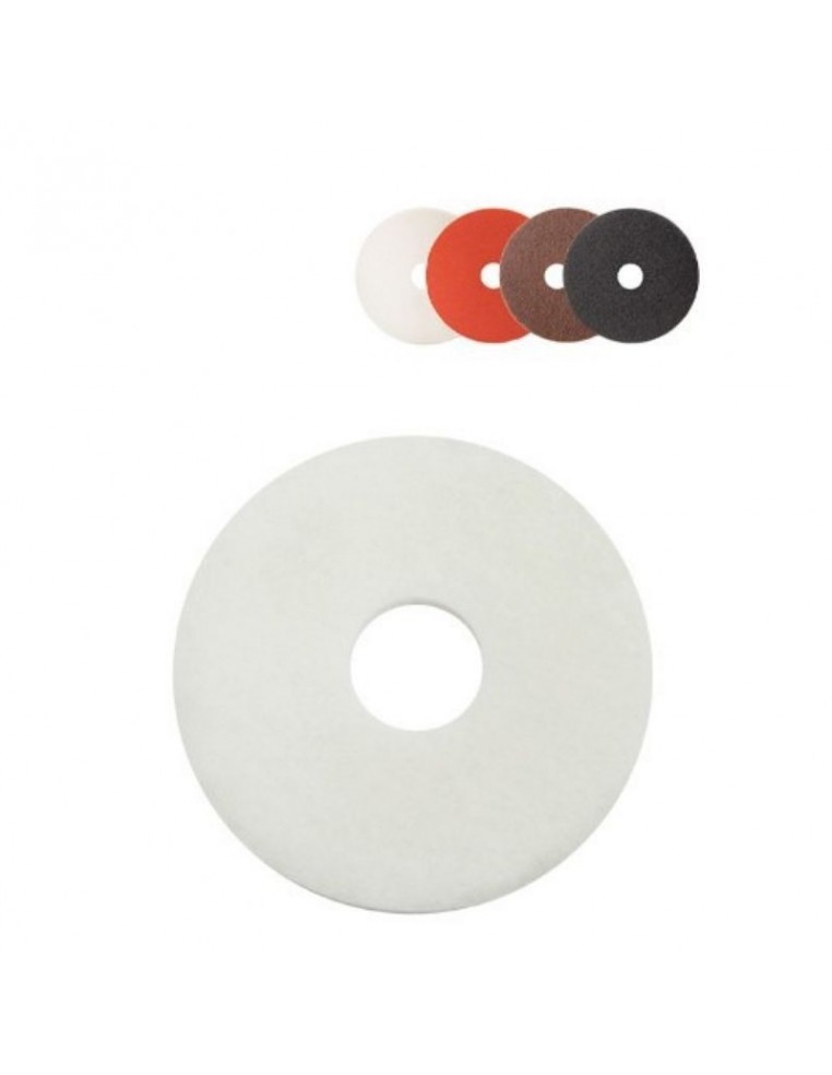 DISCO ABRASIVO / ABRILLANTADO BLANCO 13" pulgadas  - 33 centímetros 3M