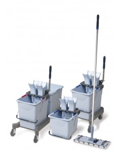 CUBO VILEDA ULTRASPEED 15L (INCLUYE CUBO 15 LITROS + PRENSA + MOPA + SOPORTE) 114982 2