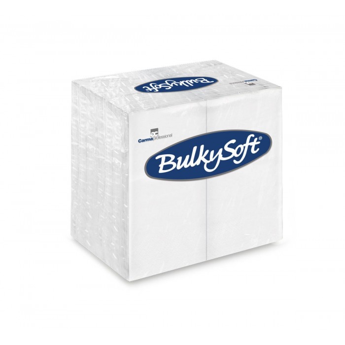 SERVILLETA 38X38 PLEGADO AMERICANO BLANCA (48 paquetes x 50 servilletas)