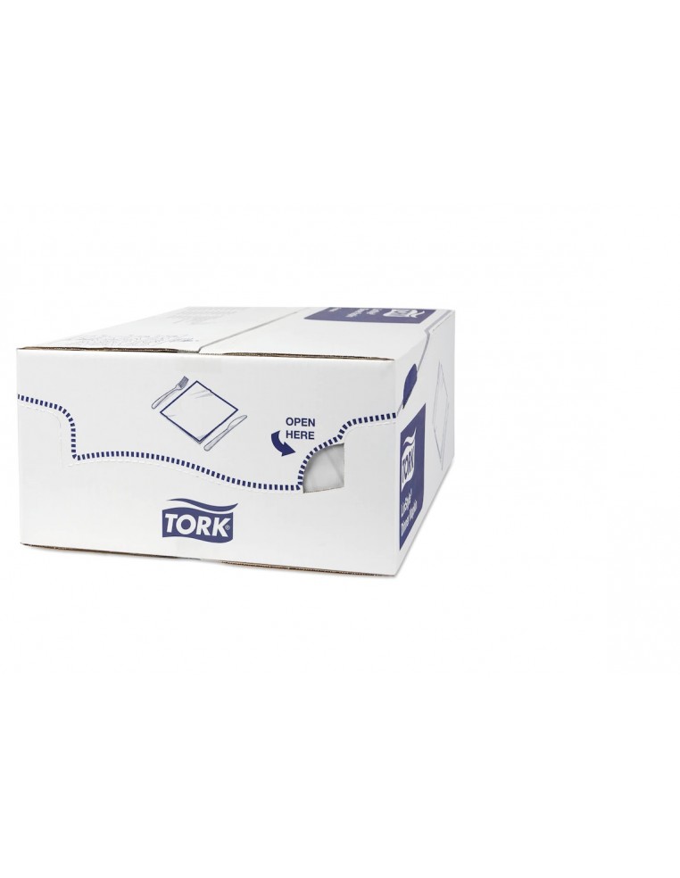 SERVILLETA 39x39 CUBIERTOS LINSTYLE TORK BLANCA (4 paquetes x 60 unidades)