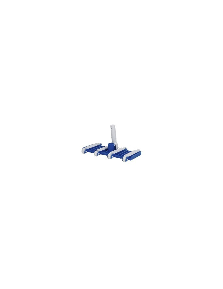 LIMPIAFONDOS FLEXIBLE 8 RUEDAS CONEXION CLIP