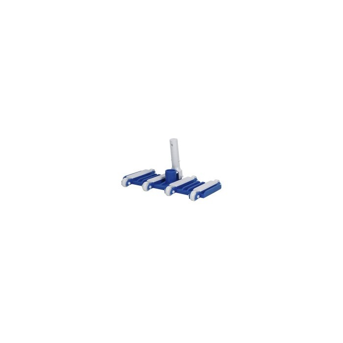 LIMPIAFONDOS FLEXIBLE 8 RUEDAS CONEXION CLIP