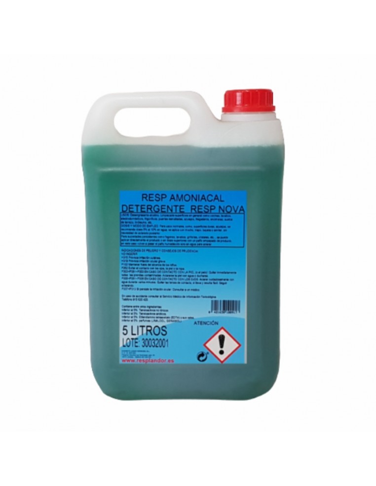 DETERGENTE RESP AMONIACAL RESP NOVA 5L