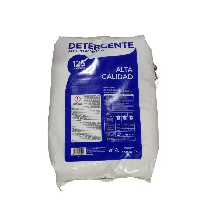 DETERGENTE LAVADORA 9,375k  POLVO