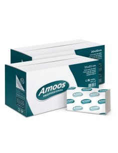 TOALLA PLEGADO EN V AMOOS...
