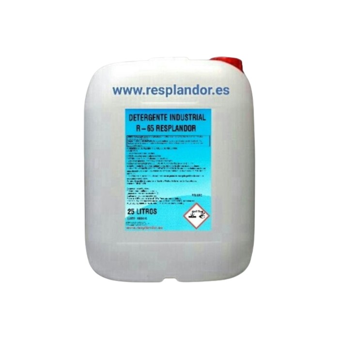 DETERGENTE INDUSTRIAL R-65 RESPLANDOR 10L