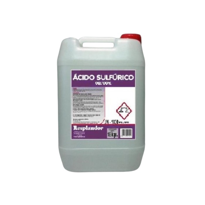 ACIDO SULFURICO 98/99% RESPLANDOR 10,8K