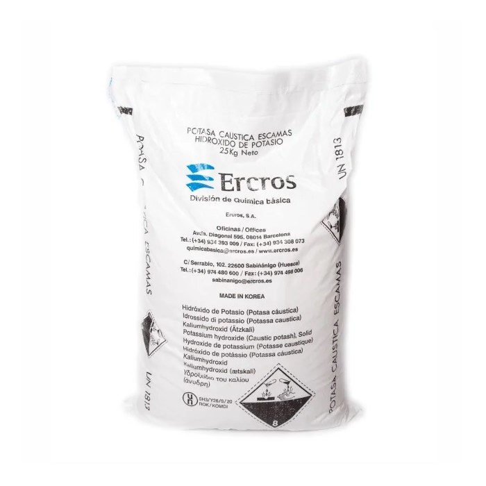 SOSA CAUSTICA ESCAMAS 25K