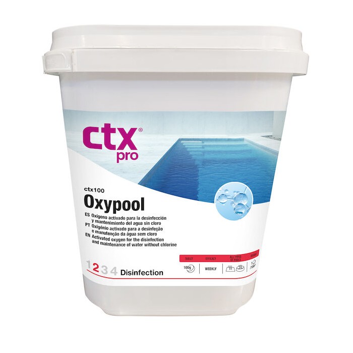 OXIPOOL CTX-100 GRANULAR OXIGENO ACTIVADO PARA DESINFECCIÓN