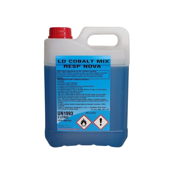 DETERGENTE AMONIACAL SUPERCONCENTRADO LD COBALT MIX RESP NOVA 2L