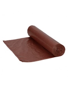 BOLSA DOMESTICA MARRON (25 bolsas)