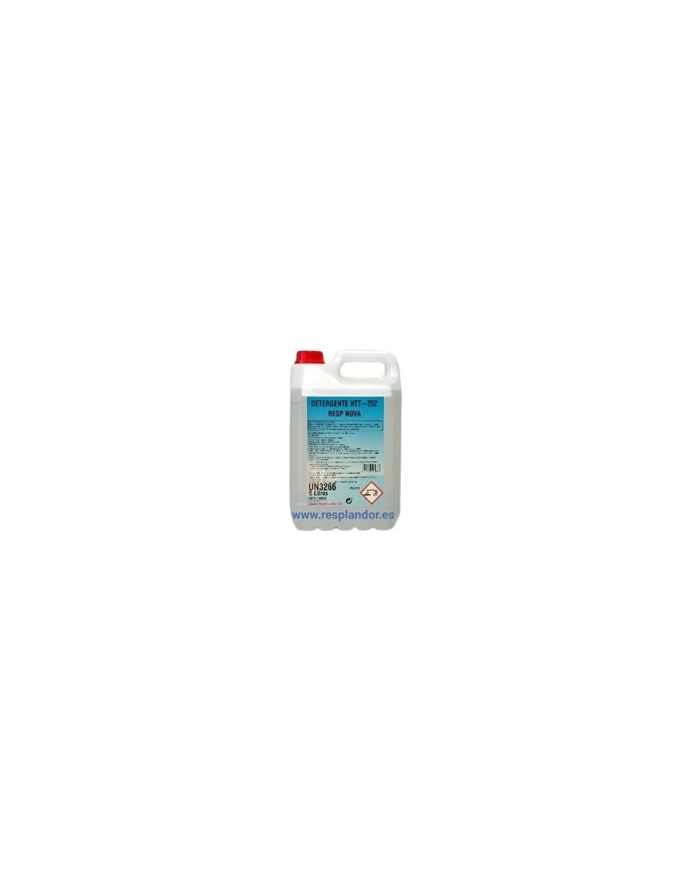 DETERGENTE HTT 252 PLUS 5L PARA MAQUINAS FREGADORAS