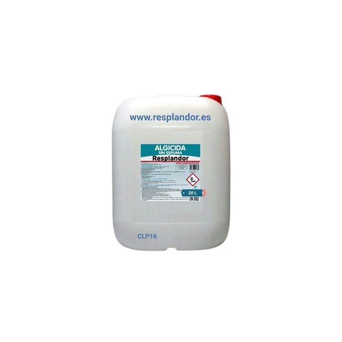ALGICIDA ANTIALGAS SIN ESPUMA RESPLANDOR 20L