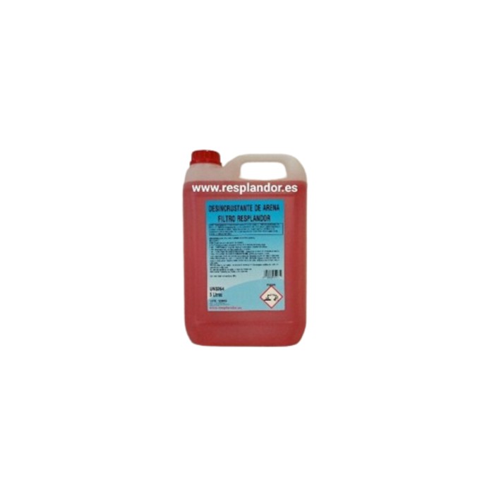 DESINCRUSTANTE ARENAS FILTRO PISCINAS RESPLANDOR 5L