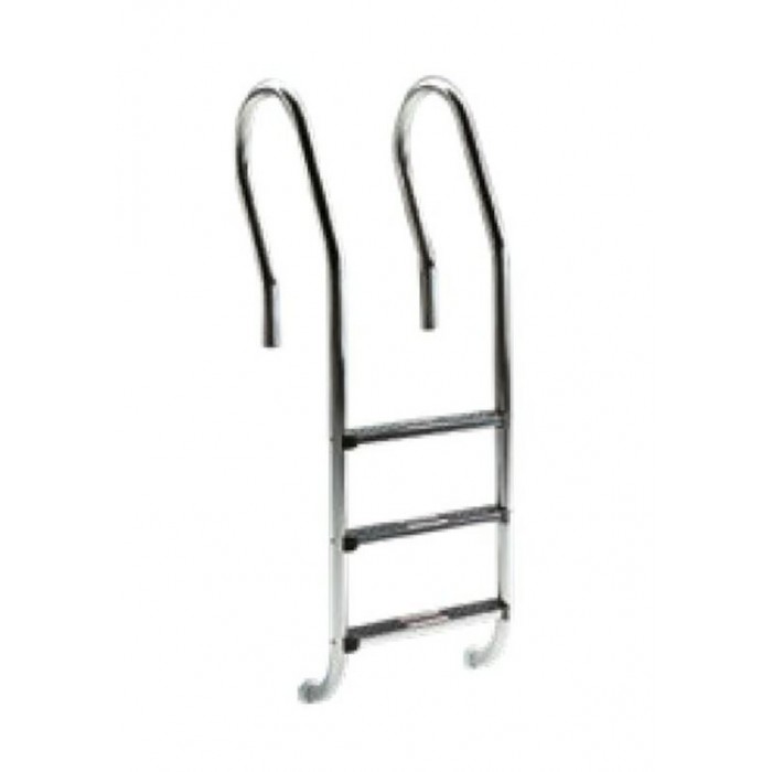 ESCALERA PISCINA MIXTA 4 PELDAÑOS ACERO INOXIDABLE AISI 304