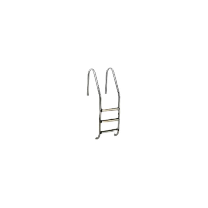 ESCALERA PISCINA STANDARD 3 PELDAÑOS ACERO INOXIDABLE AISI 304