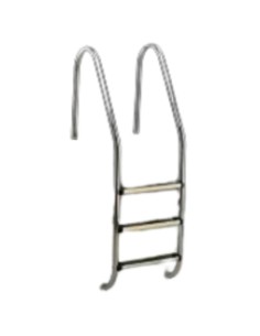 ESCALERA PISCINA STANDARD 4 PELDAÑOS ACERO INOXIDABLE AISI 304