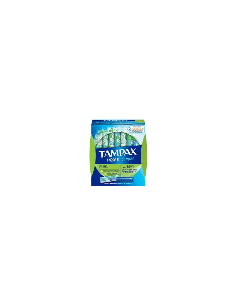 Tampones TAMPAX Pearl Compak Super
