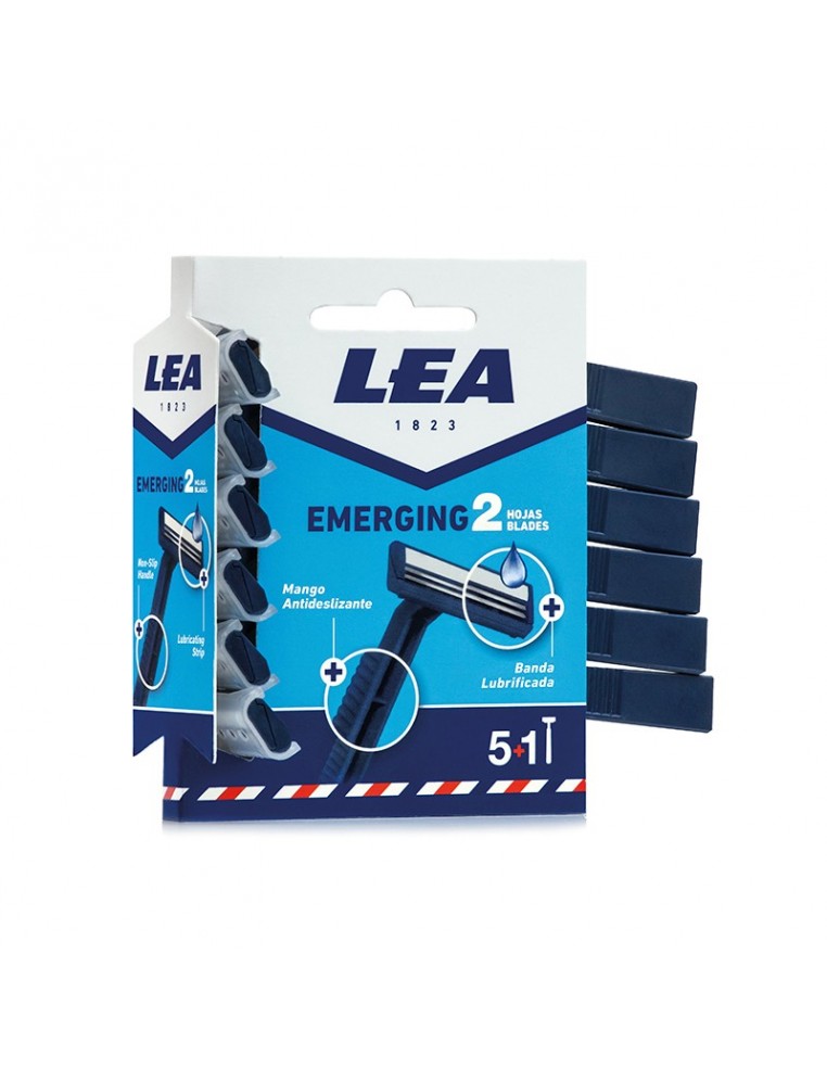 CUCHILLAS DE AFEITAR LEA EMERGING 2 5+1 UDS