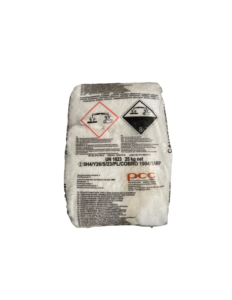 SOSA CAUSTICA ESCAMAS 25K