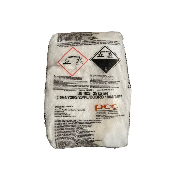 SOSA CAUSTICA ESCAMAS 25K