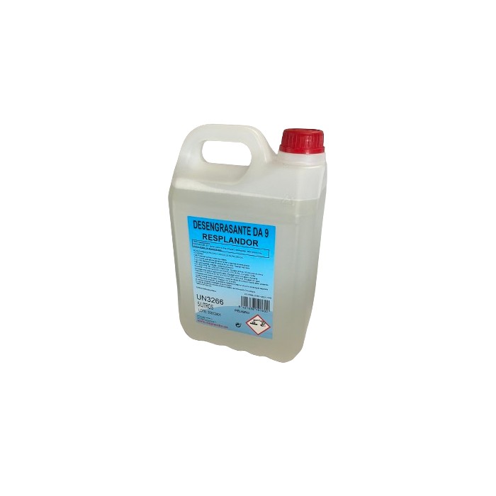 DESENGRASANTE DA-9 RESPLANDOR 5L AUTOARRASTRE
