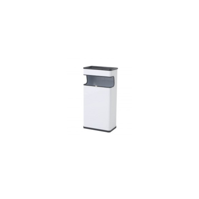PAPELERA CENICERO RECTANGULAR 40L