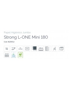 HIGIÉNICO EXTRACCIÓN CENTRAL L ONE STRONG LUCART (12 rollos) 2