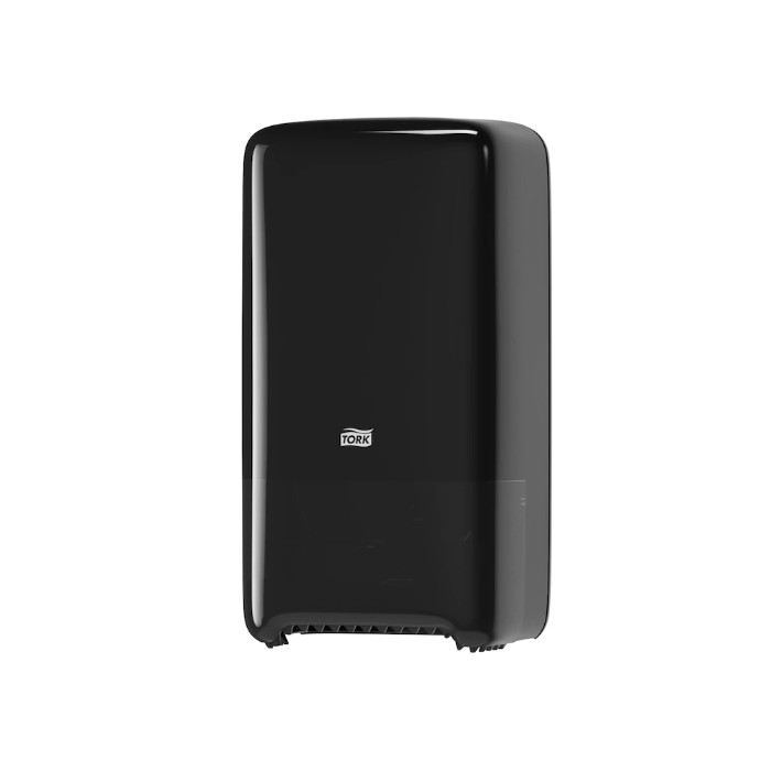 DISPENSADOR HIGIÉNICO T6 TORK NEGRO para 2 rollos