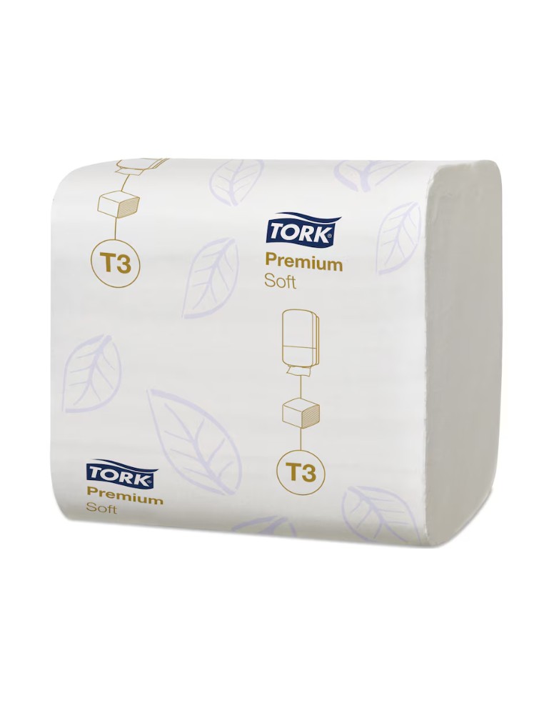 Papel Higiénico Suave Plegado T3 Tork (30 paq x 252)