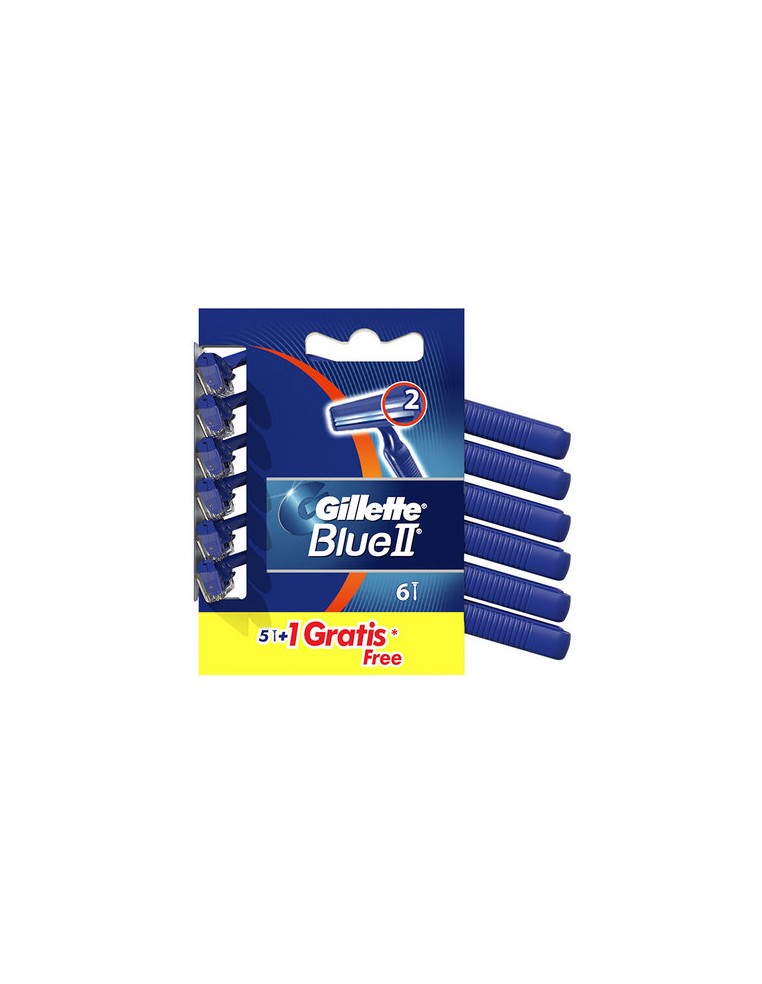 CUCHILLA AFEITAR GILLETTE BLUE II 5+1