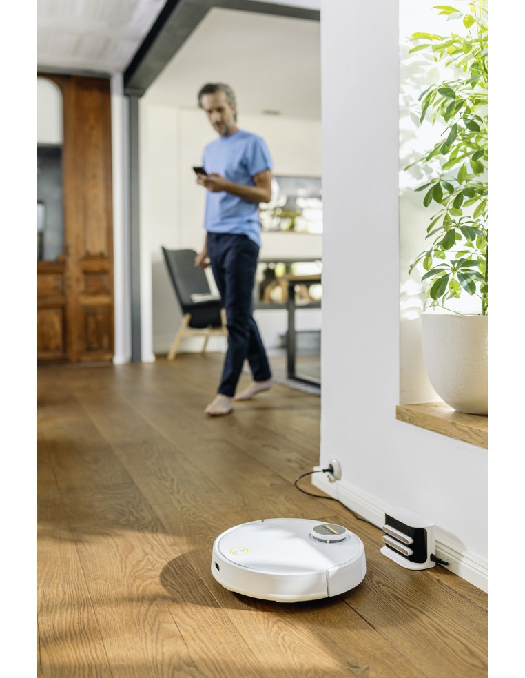 ROBOT ASPIRADOR KARCHER CON LIMPIEZA EN HÚMEDO RCV 3