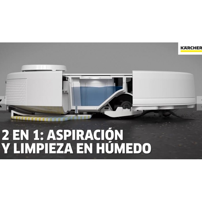 ROBOT ASPIRADOR KARCHER CON LIMPIEZA EN HÚMEDO RCV 5