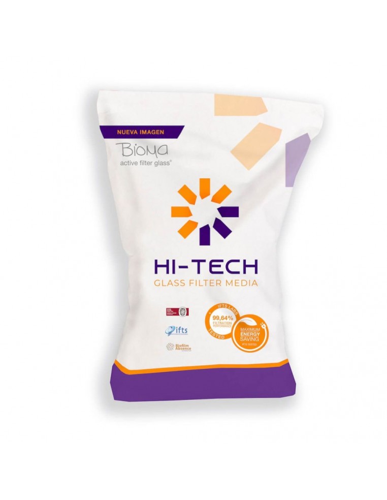 VIDRIO FILTRANTE PISCINA BIOMA HI-TECH 20 KG