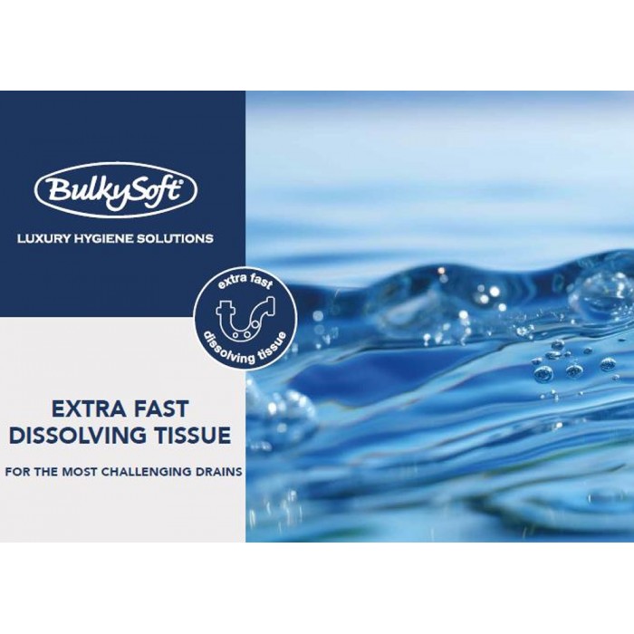 TOALLA PLEGADO EN Z SOLUBLE BULKYSOFT (25 paq x 150 uds)