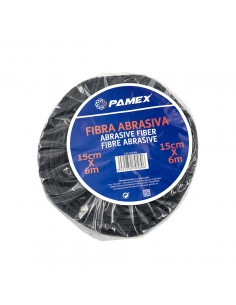 ESTROPAJO FIBRA NEGRO ROLLO 6m