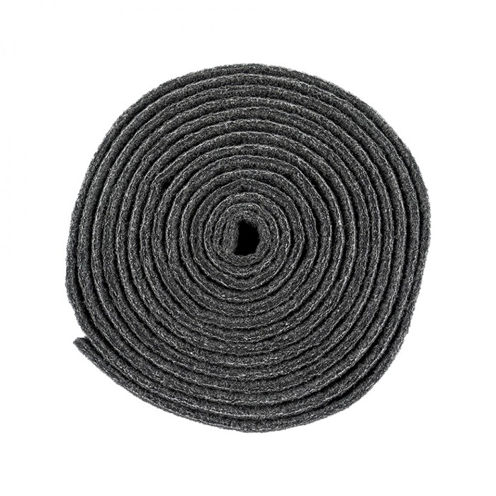 ESTROPAJO FIBRA NEGRO ROLLO 6m