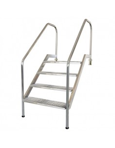 ESCALERA PISCINA PÚBLICA PMR 5 PELDAÑOS