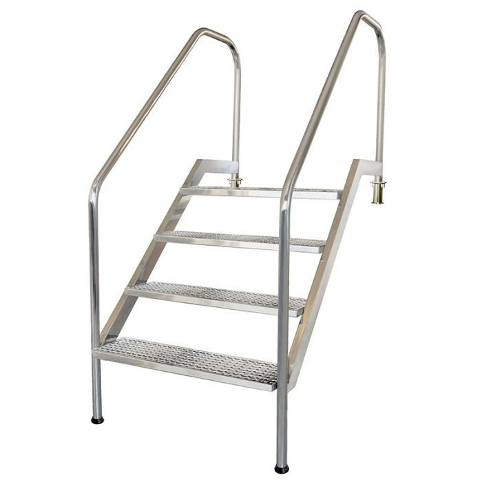 ESCALERA PISCINA PÚBLICA PMR 6 PELDAÑOS