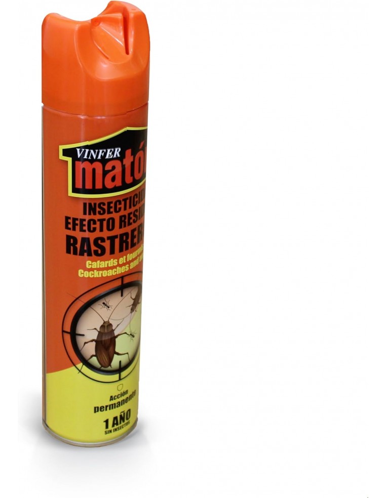INSECTICIDA LACA MATÓN EFECTO RESIDUAL CUCARACHAS